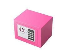 Coffre-fort ignifuge avec clavier électronique de grande capacité en acier avec fonction antivol et verrouillage automatique, multicolore pour la maison, le bureau, l'hôtel (violet)