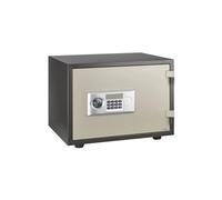THIRARD - Coffre Fort Ignifugé à Poser - Vauban - Acier - Résistance au Feu 1h - Fermeture Électronique à Code - 2 Pênes de Ø20 mm - 300 x 420 x 350 mm - Gris - 12 L