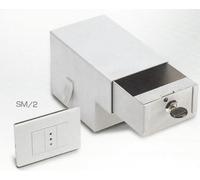 Coffre-Fort Inisible TECHNOMAX Murable Sous FâUSSE Prise 125x110X180 Blanc