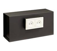 Coffre-fort invisible à emmurer ARREGUI Socket 23000W-S1 - Noir - 12 L - A clé