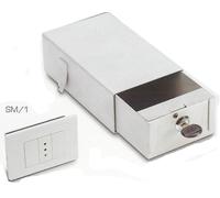 Coffre-Fort Invisible SM1 TECHNOMAX À Encastrer Sous Prise Fausse 65x110x180