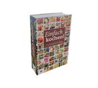 Coffre-fort Livre de cuisine avec cadenas à code