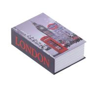 Coffre-Fort Livre Secret-1, Noir,Standard, Mot de Passe Portable Rangement Voyage, Sécurité Maison Aucunely