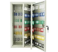 Coffre-fort mural pour clés - Armoire à clés en métal 300/350 bits pour une gestion sécurisée des clés - Idéal pour les magasins de voiture, les jardins et solutions de sécurité améliorées