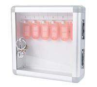 Coffre-Fort Mural pour Clés - Armoire Sécurisée pour Biens Immobiliers, Gestion des Clés, Capacité De 6 À 60 Clés, Solution De Dépôt Sécurisé(6 Bits)