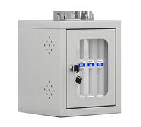 Coffre-Fort Mural Robuste en Acier pour téléphone Portable avec Serrure - Support Portable pour étudiants et Bureaux - Rangement sécurisé pour appareils Mobiles - Idéal pour Les écoles et Le