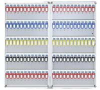 Coffre-Fort Mural Verrouillable à 96 Compartiments, Grand Espace De Rangement avec éTiquettes Et 96 Crochets pour La Maison, Le Bureau, L'HôTel Ou La Banque.(120-bit)