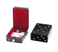 Coffre fort - noir - incl. support de montage et 2 clés (22,5x16,5x8,5cm)