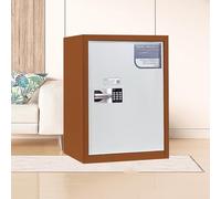 Coffre-fort numérique avec système d'alarme - Boîte à serrure personnelle avec étagère réglable pour la sécurité de la maison et du bureau