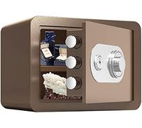 coffre-fort, Petit casier de sécurité ignifuge for bureau à domicile, hôtel, entreprise, stockage aux États-Unis(Coffe Gold)