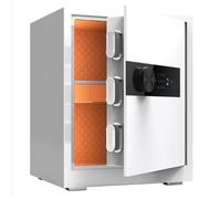 Coffre-fort plein écran for la maison, petit format, télécommande Wi-Fi, antivol, tout acier, 45/60 cm, coffre-fort de chevet avec empreintes digitales et mot de passe Coffres-forts(45cm)