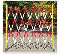 Coffre-fort pliable extensible pour ascenseurs de construction et utilisation en extérieur Jaune 1,2 m x Soluts de contrôle de foule pour hôtels et aires de jeux