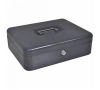 Vidaxl Coffre-Fort Portable Gris Foncé Acier Moyen Coffre-Fort Portable Gris