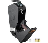 coffre-fort pour armes monté pour pistolets, coffre-fort pour armes biométrique, 3 possibilités d'accès pour 1 pistolet