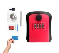 Coffre-fort pour clés murales : accédez au contenu de votre coffre-fort pendant que vous êtes au travail ou en vacances, boîte de sécurité pour clés, accessoires de sécurité pour ranger
