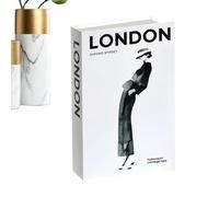 Coffre-fort pour livre de caisse - Boîte secrète pour cacher de l'argent | Stockage créatif de faux livres - Étagère d'appartement de bureau à domicile, livre décoratif de stockage sécurisé de voyage