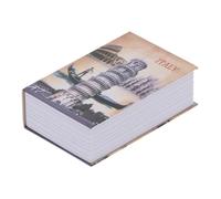 Coffre-fort pour livres - OMABETA - Simulation livre - Acier inoxydable - Verrouillage à code - 18x11 6x5 5 cm