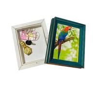 Coffre-fort pour photo - Sécurité de la maison avec compartiment secret - Boîte de rangement pour maison, dortoir, appartement, bijoux, argent, clés, portefeuille, carte bancaire, pièces de monnaie