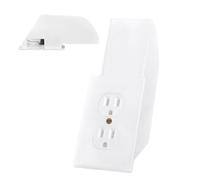 Coffre-fort Pour Prise Murale - ABS | Prise De Sécurité Murale Cachée | Boîte De Sorties Secrètes Pour La Sécurité De La Maison, Rangement Des Clés, Bijoux, Espèces, Dissimulation Et Utilisation Discr