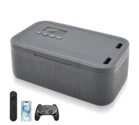 Coffre-fort pour téléphone portable avec serrure à minuterie, boîte verrouillable avec minuteries pour téléphone portable, collations, alcool ou autres tentations indésirables, casier de contrôle