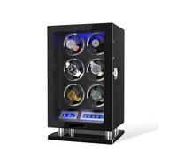 Coffre-fort, Remontoir De Montre Automatique À Déverrouilla Par Empreinte Digitale, Avec 3/4/6/8/12 Fentes, Écran Tactile, Télécommande, Moteur, Coffre-fort(6 winders)