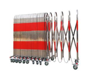 Coffre-fort rétractable - Solution de contrôle de foule portable extensible pour les écoles, les bureaux, les usines - Idéal pour les événements et les clients en toute sécurité