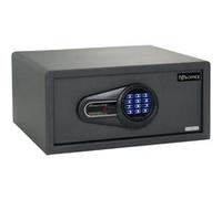 hjh OFFICE Coffre-Fort avec Serrure à Combinaison 25,5 l 830038 - en Acier Noir - 20 x 42 x 37 cm