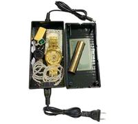 Coffre-fort Secret,Cache Sécurisé | Conteneur Dissimulé Forme Chargeur d'Ordinateur Portable pour Colliers Bagues Bijoux Pièces de Monnaie Maison Voyage Sécurité Domicile