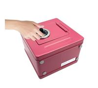 -Coffre-Fort Tirelire pour Adultes Au M Mot De Passe Tirelire Tirelire Pièce De Monnaie Sûr Cadeau Cagnotte Voyage Distributeur De Billets Plastique Protection Sécurisée Tirelire