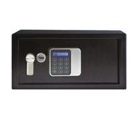 Yale Coffre-Fort Électronique Hôtel - Large 24L - Serrure électronique 100 000 Combinaisons, Code utilisateur et Code maître 3 à 8 Chiffres pour Clients et hôtelier - 20x43x35cm YLG/200/DB2