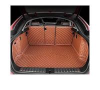 Coffre Kit Tapis de Coffre à Couverture complète pour VW pour Tayron pour GTE 2020 2021 2022 2023 Baignoire de Coffre(Brun)