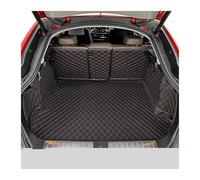 Coffre Kit Tapis de Coffre de Voiture à Couverture complète pour Fiat pour Viaggio 2014-2018 7 Places Protection Coffre Tapis(Noir Rouge)