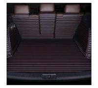 Coffre Kit Tapis de Coffre Voiture à Couverture complète pour Cadillac pour Escalade 6/7 Places 2010-2013 Accessoires intérieurs Protection Coffre Tapis(BLK Red 1)
