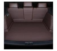 Coffre Kit Tapis de Coffre Voiture pour VW pour Tiguan 2009-2022, Accessoires intérieurs, Tapis en Cuir antidérapant Protection Coffre Tapis(Coffee 1)