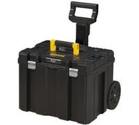 Coffre mobile STANLEY Grand volume avec manche télescopique - FMST1-75753 Noir G