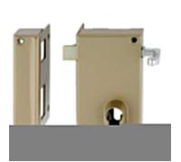 Coffre monopoint en applique HERACLES MX-8827-02 doré