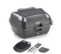 Coffre Moto Scooter GIVI B45 + Dossier + Filet + Tapis + Set Attaques