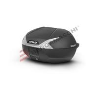 Shad Top case SH47 Catadioptre Blanc
