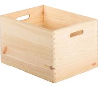 Coffre multi-usages Astigarraga CBS403023 naturel pin (40 x 30 x 23 cm)