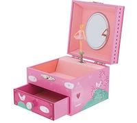 COFFRE MUSICAL CAGE AUX OISEAUX AVEC TIROIR - MELODIE CINDERELLA’S FREAMS OF THE BALL (Prokofiev) - Ulysse Couleurs d’Enfance 9510