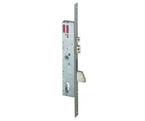 Coffre pêne basculant 1 point 12 V axe 27 mm têtière plate CISA CIS1621530