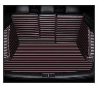 Coffre Protection Tapis Coffre Intégral 5D À Rayures pour BMW Série 1 E81 E82 E87 F20 F21 Coffre Voiture Housse Protection(Noir Rouge)