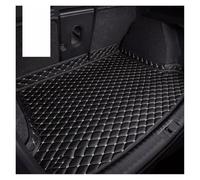 Coffre Protection Tapis Coffre pour Cayenne 2011-2017 Protection Latérale Haute Imperméable Moquette Arrière Protection Coffre Universelle(Black-Beige)