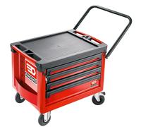 Coffre roulant ROLL 4 tiroirs - 3 modules par tiroir - FACOM - ROLL.CR4M3A