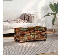 Coffre table basse table auxiliaire Bois de récupération massif vidaXL