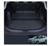 Coffre Tapis Accessoires Voiture Protection Coffre Tapis en Cuir Couverture Intérieure Partie Style pour RAV4 pour RAV 4 XA50 XA 50 2019 2020 2021 2022 Bac Coffre(B,1 PCS Black)