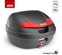 GIVI TOP CASE MONOLOCK E340 - E340N - CATA. ROUGE