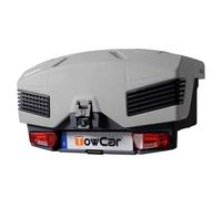Coffre TowBox EVO sur boule d’attelage gris, 305 l, charge 50 kg