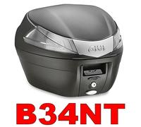 Coffre Valise Givi B34NT Noir Tech Coffre B34NT Avec Plaque Case 34 Litres