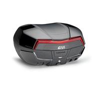 Coffre Valise GIVI V58NN Maxia 5 Monokey Catadioptres Rouges Cover Noir